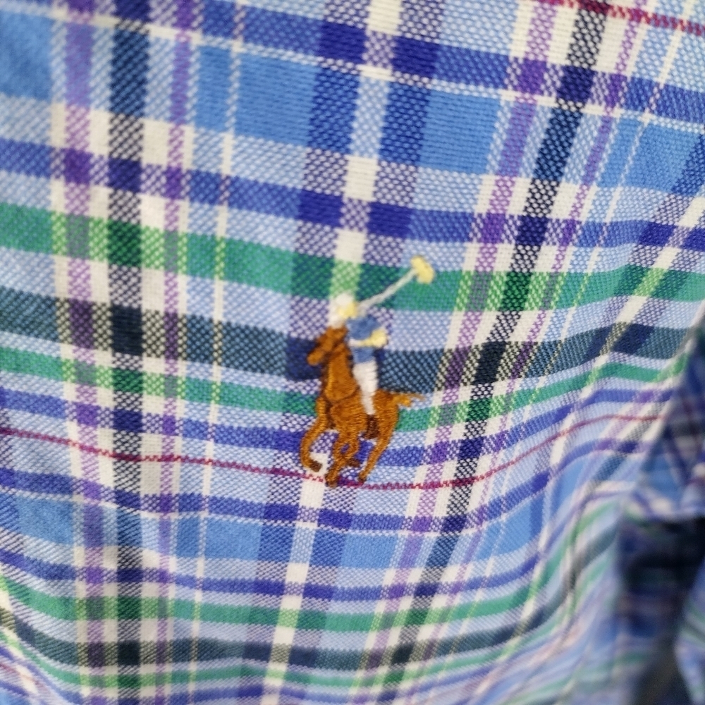 Ralph Lauren Men's Size 2XL Button Up Causal Wear Dress Shirt - Picture 4 of 10